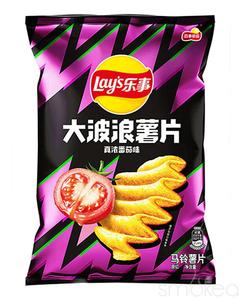 Lay's Wavy Pure Tomato Flavored Chips (China) Cheap Sale Newest