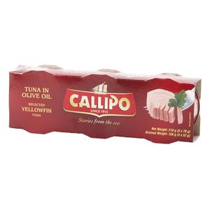 Callipo Yellowfin Tuna in Olive Oil Free Shipping Popular