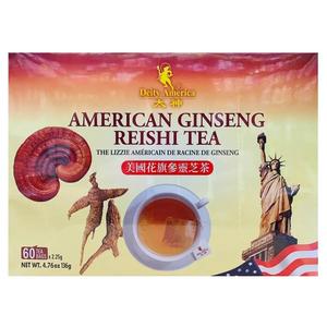 American Ginseng Reishi Tea (60 Tea Bags) High Quality For Sale