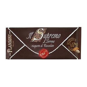 Flamigni Brittle Nougat with 65% Almonds & Chocolate Online Online Free Shipping