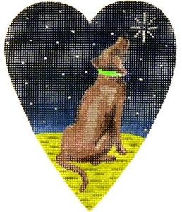 Midnight Chocolate Labrador Heart Discount Best Seller