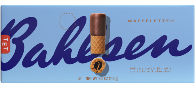 Waffeletten Crispy Rolled Wafers, Milk Chocolate (Bahlsen) 3.5 oz Cheap Brand New Unisex