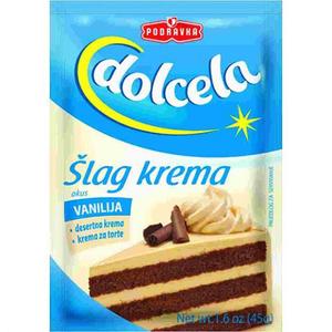 Whipped Topping Powder Slag - Vanilla (Podravka) 1.6oz Outlet Cheap Pice