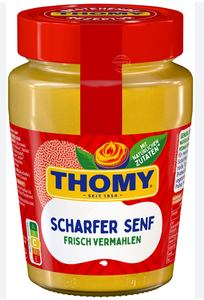 Thomy Scharfer Senf, HOT Mustard, 250ml glass Cheap Sale Release Dates