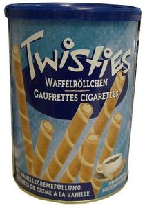 Twisties Wafer Rolls, Vanilla, 400g Cheap With Mastercard