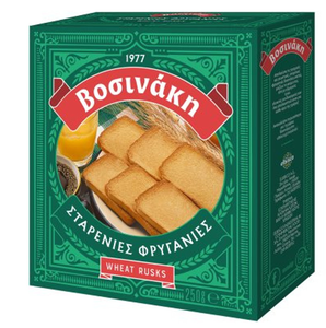 Toast Rusks Wheat (Bosinaki) 250g Green Pack Eastbay Cheap Online
