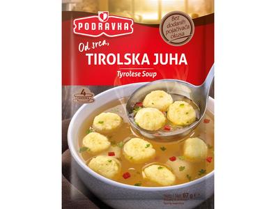 Tyrolese Soup, Tirolska Juha (Podravka) 67g Cheap Sale Shop