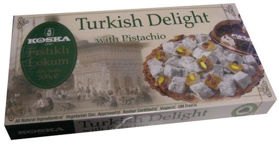 Turkish Delight with Pistachio (Koska) 500g 2025 Unisex Cheap Pice