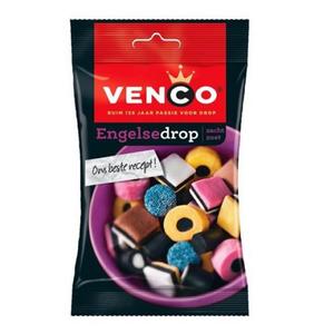 Venco Engelse Drop, Assorted English Licorice, 3.53 oz (100g) Amazon Online