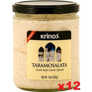 Taramosalata (krinos), CASE 12x14oz - Greek Style Caviar Spread Cheap Sale Reliable