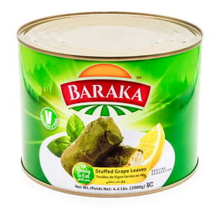 Stuffed Grape Leaves (Baraka) 4.4 Lbs. (2000g) Cheap Low Pice