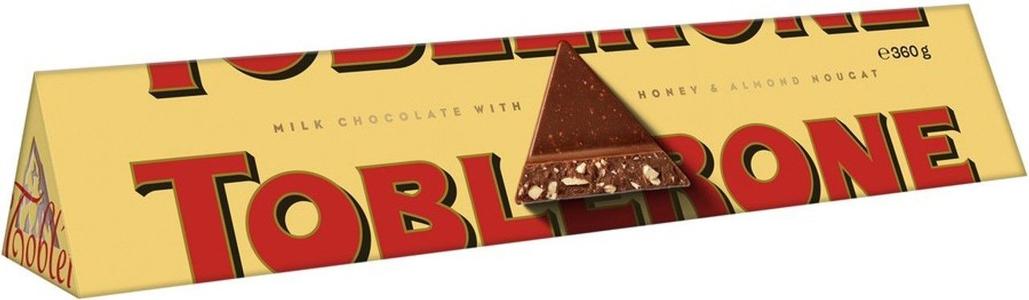 Toblerone Milk Chocolate, 12.6 oz (360g) Cheap Sale 2025 Unisex