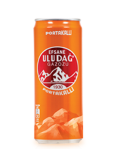 Uludag Gazoz, Portakalli (Orange) 330ml can Fake Cheap Online