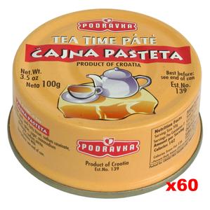 Tea Time Pate, CASE (60x100g(3.5oz)) Sale Online Online