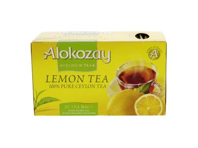 Alokozay Lemon Tea - 25 Tea Bags in Foil Wrapped Discount Reliable