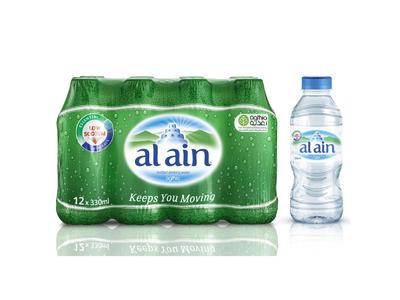 Al Ain Bottled Drinking Water 330ml, Pack of 12 Discount Countdown Package