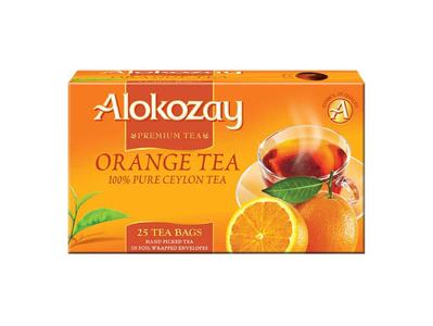 Alokozay Orange Tea - 25 Tea Bags in Foil Wrapped Explore
