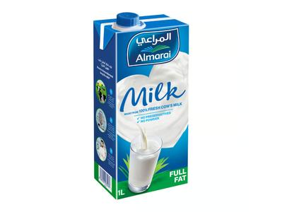 Almarai Full Fat Milk 1Liter Footlocker For Sale