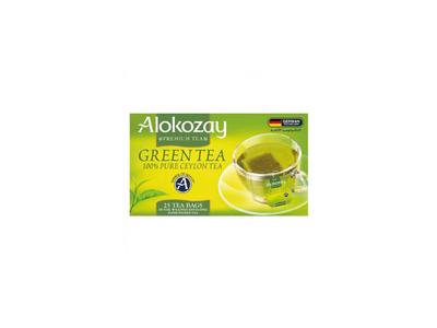 Alokozay Green Tea - 25 Tea Bags In Foil Wrapped Big Sale Sale Online