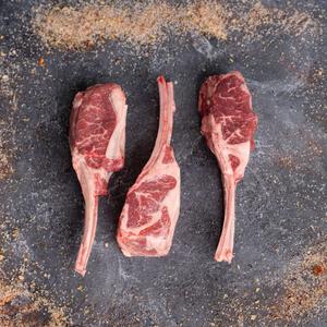 Lamb Chops, Double Rib (3pc per package) Stockist Online