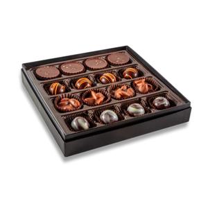 Bourbon Barrel Foods Assorted Artisan Chocolates - 16 Piece Box Reliable Sale Online