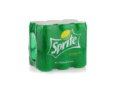 Sprite in Can 330ml 6pcs/pack Largest Supplier Cheap Pice