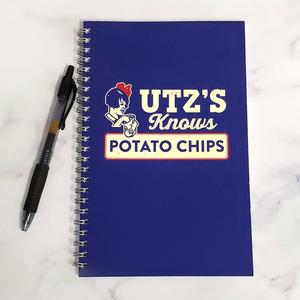 Utz's Knows Potato Chips (Blue) / Spiral Notebook Many Kinds Of Online