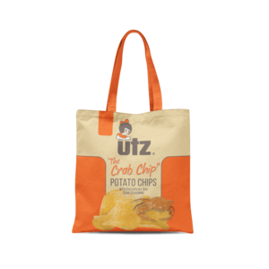 Utz Crab Chips / Tote Bag With Credit Card For Sale