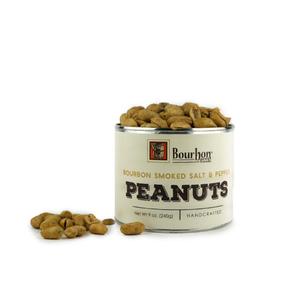 Bourbon Smoked Salt & Pepper Peanuts - 9oz Manchester