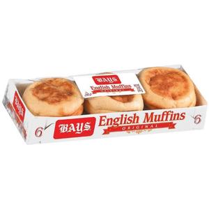 Bays Honey Wheat English Muffins 12oz For Nice