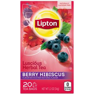 Lipton Herbal Berry Hibiscus 20s Outlet Cheap Authentic
