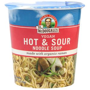 Dr. McDougall's Hot & Sour Noodle Soup Cup - 53g Outlet Finishline