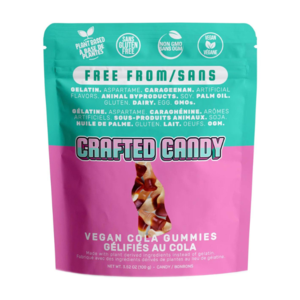 Crafted Candy Vegan Cola Gummies - 100g Clearance Extremely