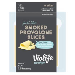 CLEARANCE - Violife Smoked Provolone Slices - 200g Cheap Order