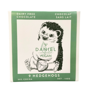 Daniel Chocolates Vegan Hedgehog Box - 140g Fast Delivery Online