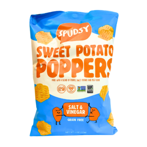 CLEARANCE - Spudsy Salt and Vinegar Sweet Potato Poppers - 113g Newest Online