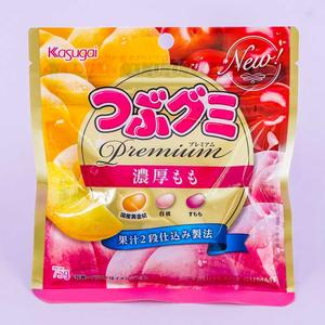 Kasugai Tsubu Gummy Premium Candy - Rich Peach Sale 2025 Newest