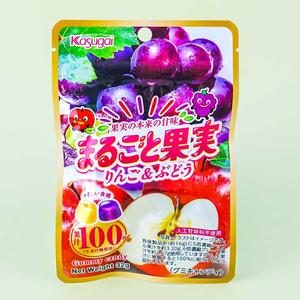 Kasugai Whole Fruit Gummy -  Apple & Grape Cheap Sale Visit New