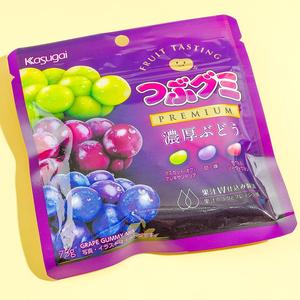 Kasugai Tsubu Premium Gummy Candy - Rich Grapes Cheap Sale With Mastercard