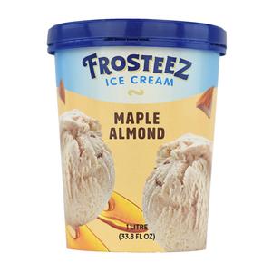 Frosteez Maple Almond Ice Cream 1L Cheap Sale Manchester Great Sale