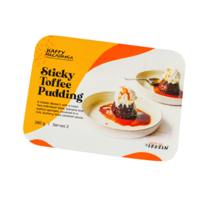 Happy Macadamia Sticky Toffee Pudding - 280g Supply Cheap Pice