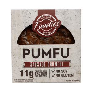 Foodie's Vegan Pumfu Sausage Crumble - 227g Free Shipping Sale Online