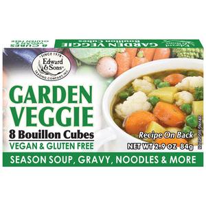 Edward & Sons Garden Veggie Bouillon Cubes - 84g Store Cheap Online