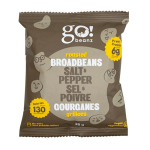 Go! Beanz Salt & Pepper Roasted Broad Beans - 28g Buy Online Cheap