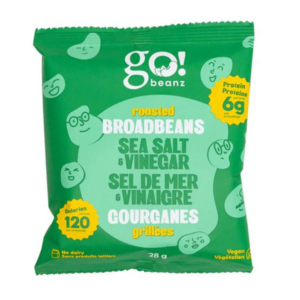 Go! Beanz Sea Salt & Vinegar Roasted Broad Beans - 28g Cheap From China