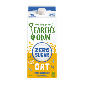 Earth's Own Zero Sugar Unsweetened Original Oat Milk - 1.75L For Sale Top Quality