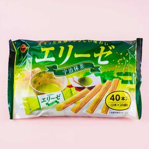 Bourbon Elise Wafer Sticks - Uji Matcha Discount Fashionable