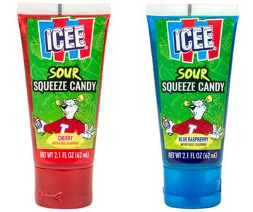 ICEE Sour Squeeze Candy Assorted Flavors Discount Largest Supplier