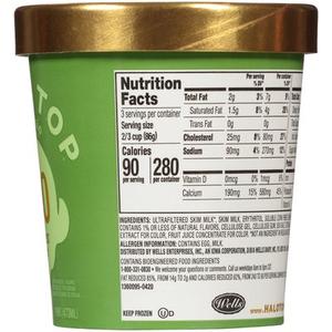 Halo Top Pistachio Light Icecream 16oz Outlet Official Site