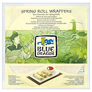 Blue Dragon Spring Roll Wrappers 134g Clearance Classic